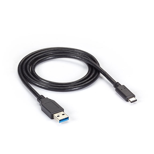 drivhus dækning farligt USB3C-1M, USB 3.1 Cable - Type C Male to USB 3.0 Type A Male, 5-Gbps, 1-m -  Black Box