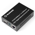 Media Converter PoE+, 10/100/1000BASE-T to 1000M Fibre, Pure Networking Series