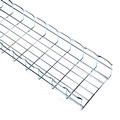 Basket Tray Section - 2"H x 10'L x 12"W, Steel, 3-Pack